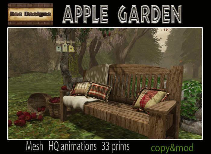 .: Bee Designs:. Apple Garden set - box