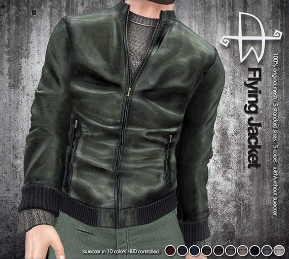 [Deadwool] Flying jacket - green