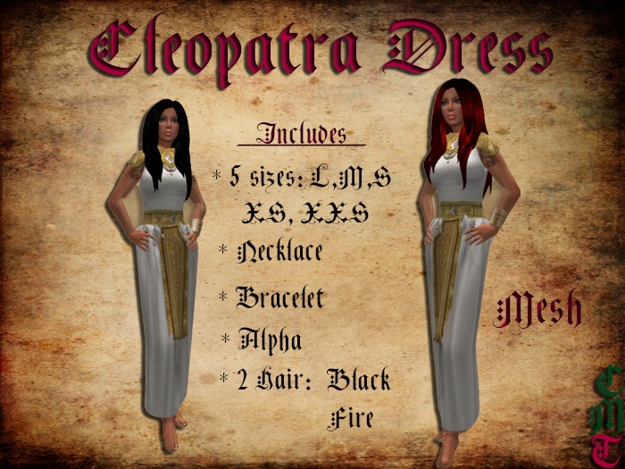 cleopatra dress 