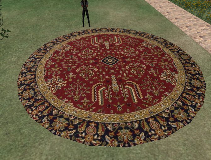 1 Prim Rounded Rug Red Any Size carpet decoration home business