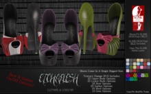 [Etchaflesh] Shantung Steelheart Pumps With HUD for SLINK High Feet