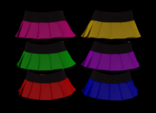 ~TSE~ Bold Colour Pack For .::ABC::. Tennis Skirt