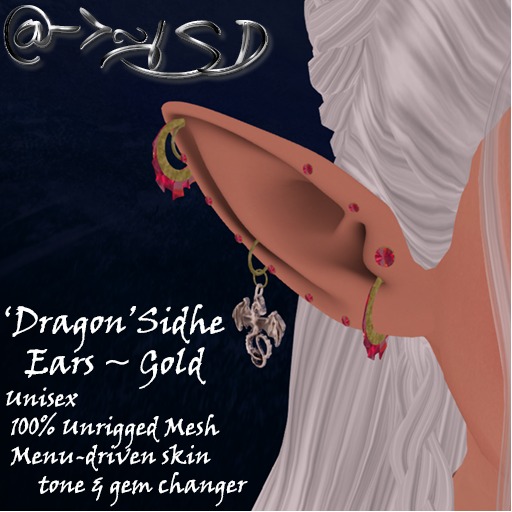@->~ISD Celestial Sidhe Headpiece ~ Copper [Wear]