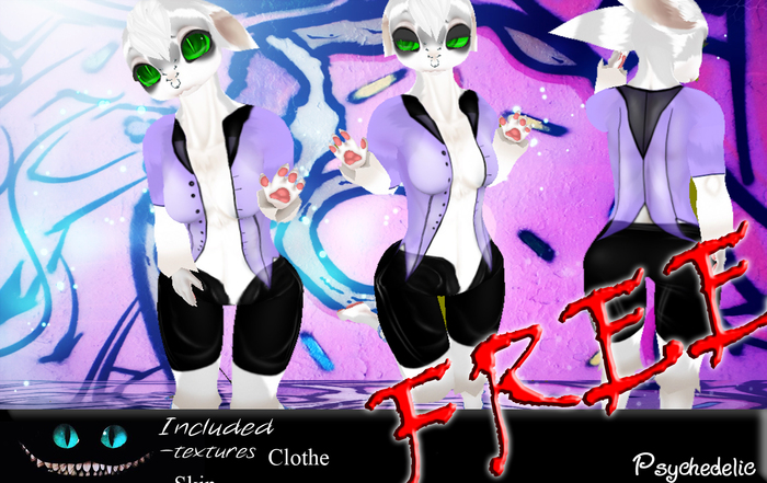 Clothe Free for viss, 5 Color