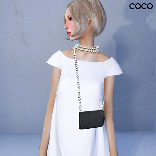 *COCO*_PearlStrapMiniBag_Black