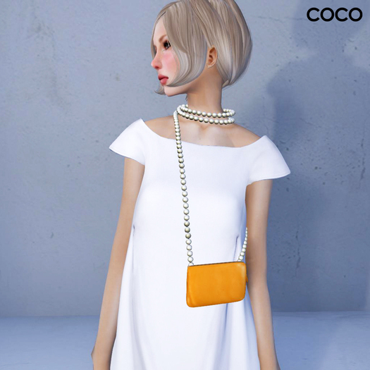 *COCO*_PearlStrapMiniBag_Marigold