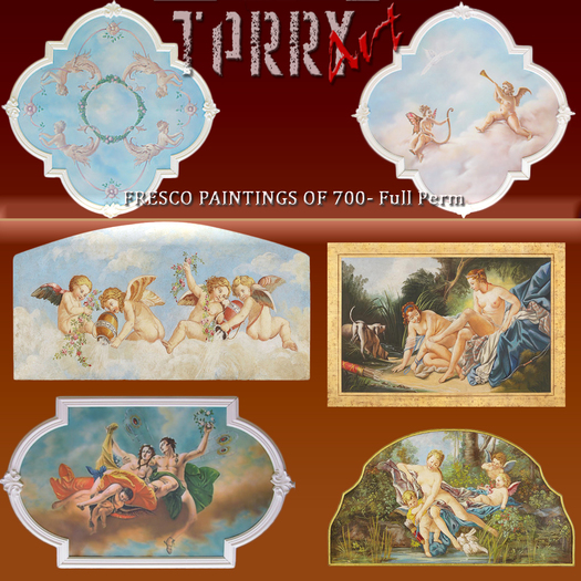 FRESCO PAINTINGS OF 700