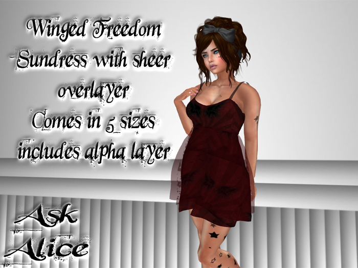 /:\AA/:\ Winged Freedom Dress Boxed