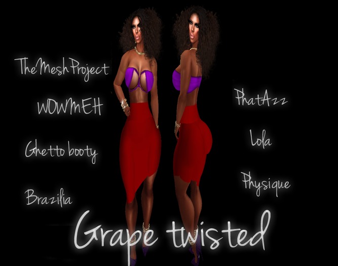 grape twisted w/appliers