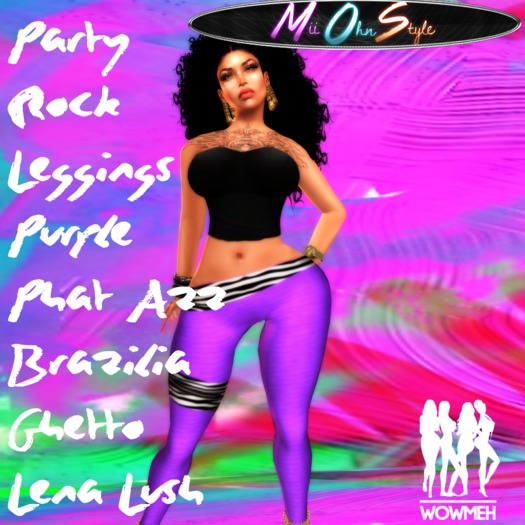 **MOS** Party Rock Pants Orange