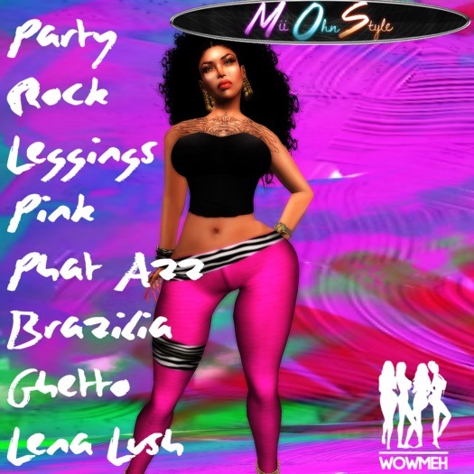 **MOS** Party Rock Pants Orange