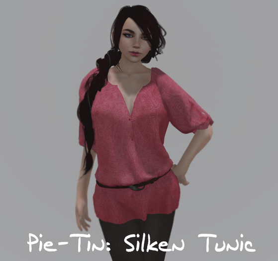 Pie-Tin: Silken Tunic (Reds/Oranges)