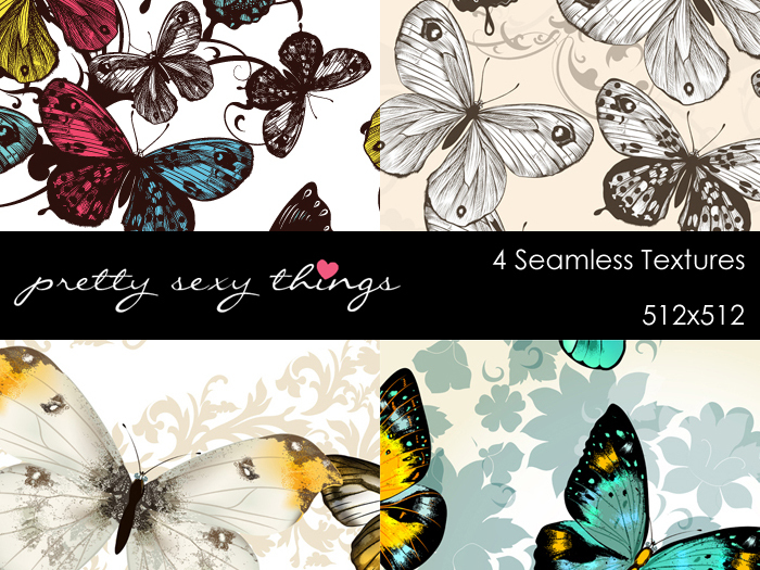 Seamless Butterflies PST Full Perm