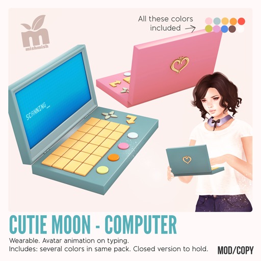 *MishMish* Cutie Moon - Computer [Boxed]