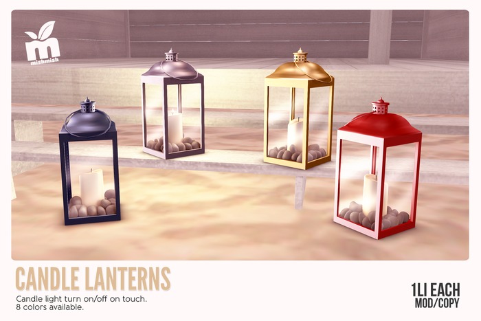 *MishMish* Candle Lantern - COPPER [Boxed]