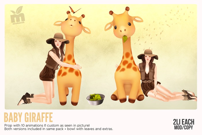 *MishMish* Baby Giraffe - ORIGINAL [Boxed]
