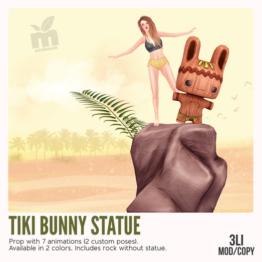 *MishMish* Tiki Bunny Statue FATPACK [Boxed]
