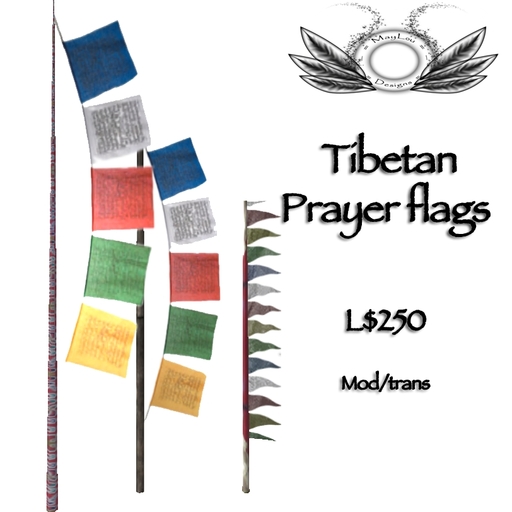 Tibetan prayer flags