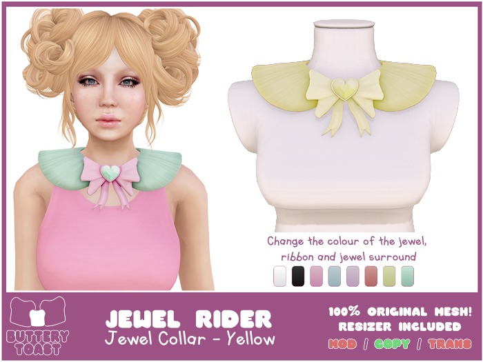 .:Buttery Toast:. Jewel Rider - Yellow - ORIGINAL