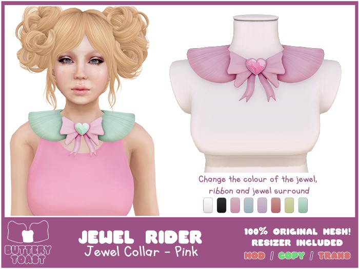.:Buttery Toast:. Jewel Rider  - Pink