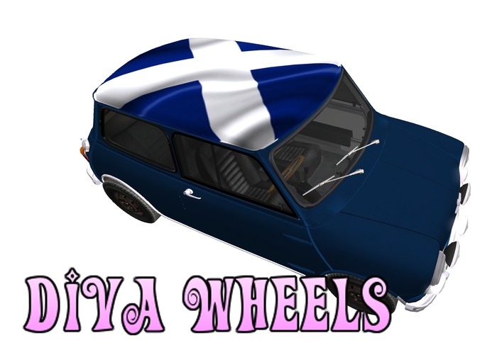 Diva Wheels Cooper leopard soft top