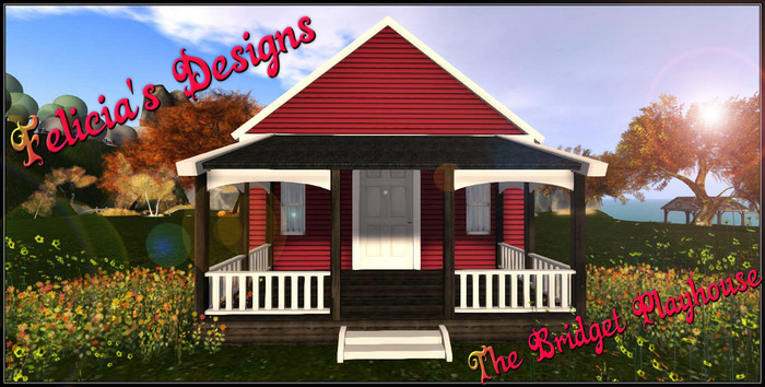 Lil Darlin's Playhouse Fully Furnished ( Mesh )