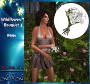 Wildflowers  Bouquet white