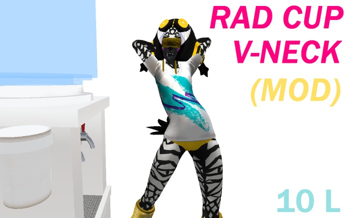 {CB} RAD CUP V-NECK MOD BOX