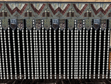 Second Life Marketplace - Indian inspired beaded curtain