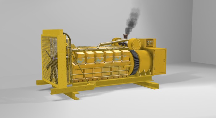 Diesel Power Plant Generator