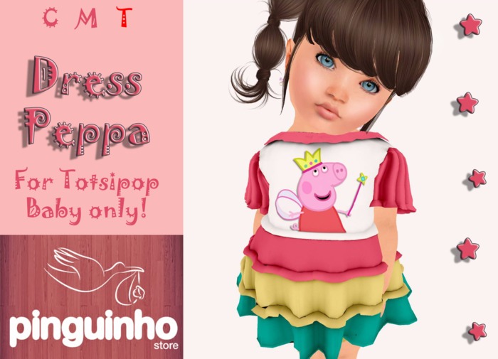 [PS] TOTSIPOP  Dress  - Peppa BOX