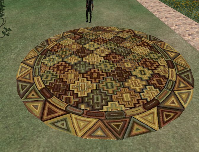 1 Prim Rounded Rug Mesa Any Size carpet  home decoration business
