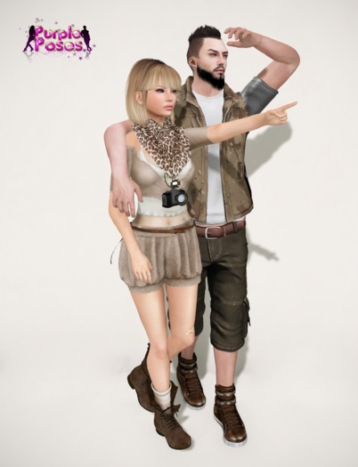 PURPLE POSES - Couple 363