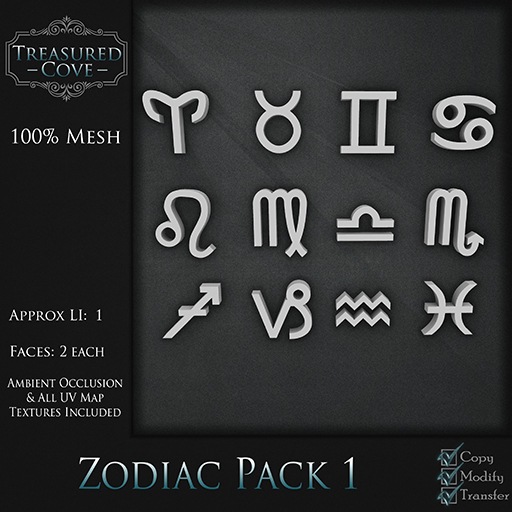 -TC- Zodiac Pack 1 Mesh 50% Discount!!