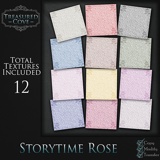 -TC- Storytime Rose Textures 50% Discount!!