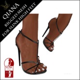 JCD Qiana Purple Rigged Mesh Heels (Slink HIGH) box