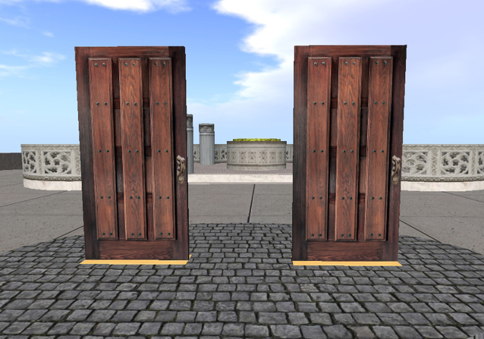 Log Cabin Door Very Fancy Wood Door Rustic Door D0175 BOX