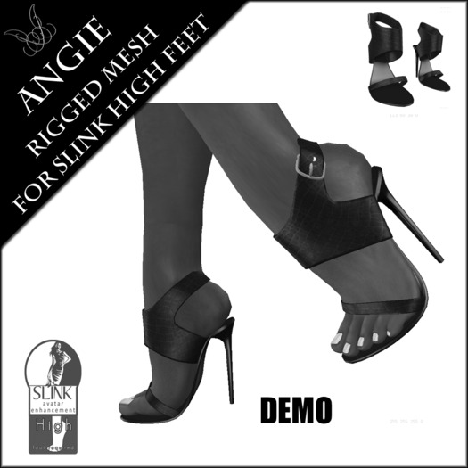 JCD Angie DEMO Rigged Mesh Heels (Slink HIGH) box