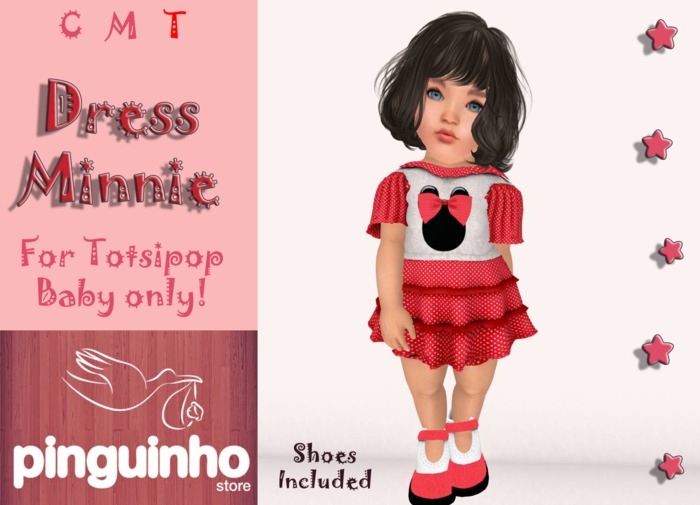 [PS] TOTSIPOP Dress - Minnie BOX