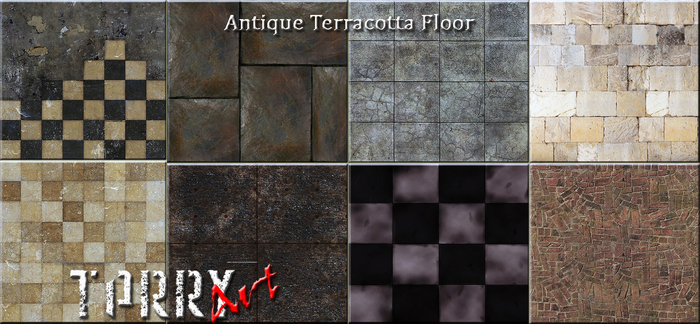 8-Antique Terracotta Floor