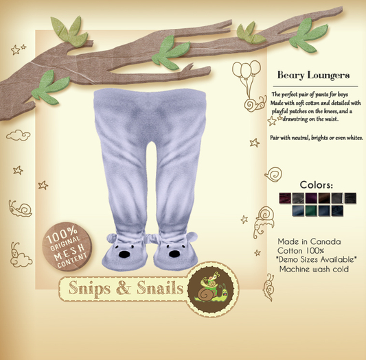 .S&S. Patched Sweats - DEMO