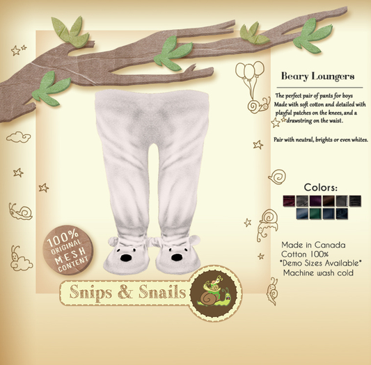 .S&S. Patched Sweats - DEMO