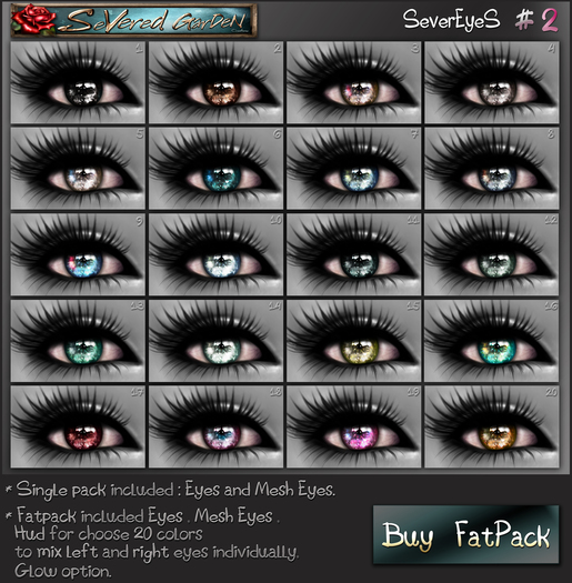 *{ SeVered GarDeN }* SeverEyes FATPACK