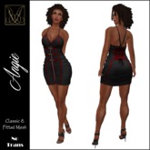 JCD Angie Blue Mesh Dress (Boxed)