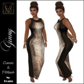 JCD Ginny White Mesh & FitMesh Formal (bagged)