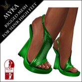 DEMO Myka Rigged Mesh Heels (Slink HIGH)