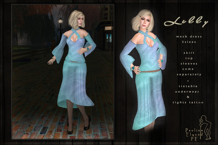 PE - Lilly light blue - box