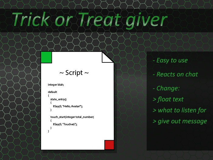 Trick or Treat giver [BOXED]