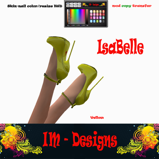 ISABELLE Pumps - One Pair Yellow