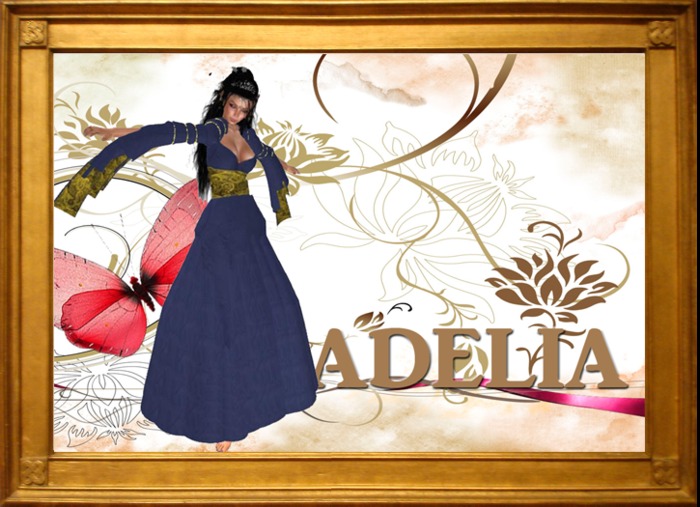 "ADELIA" bleue